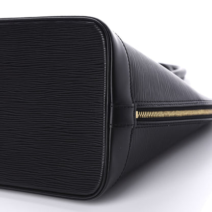 Louis Vuitton Epi Alma PM Black 7 of 10
