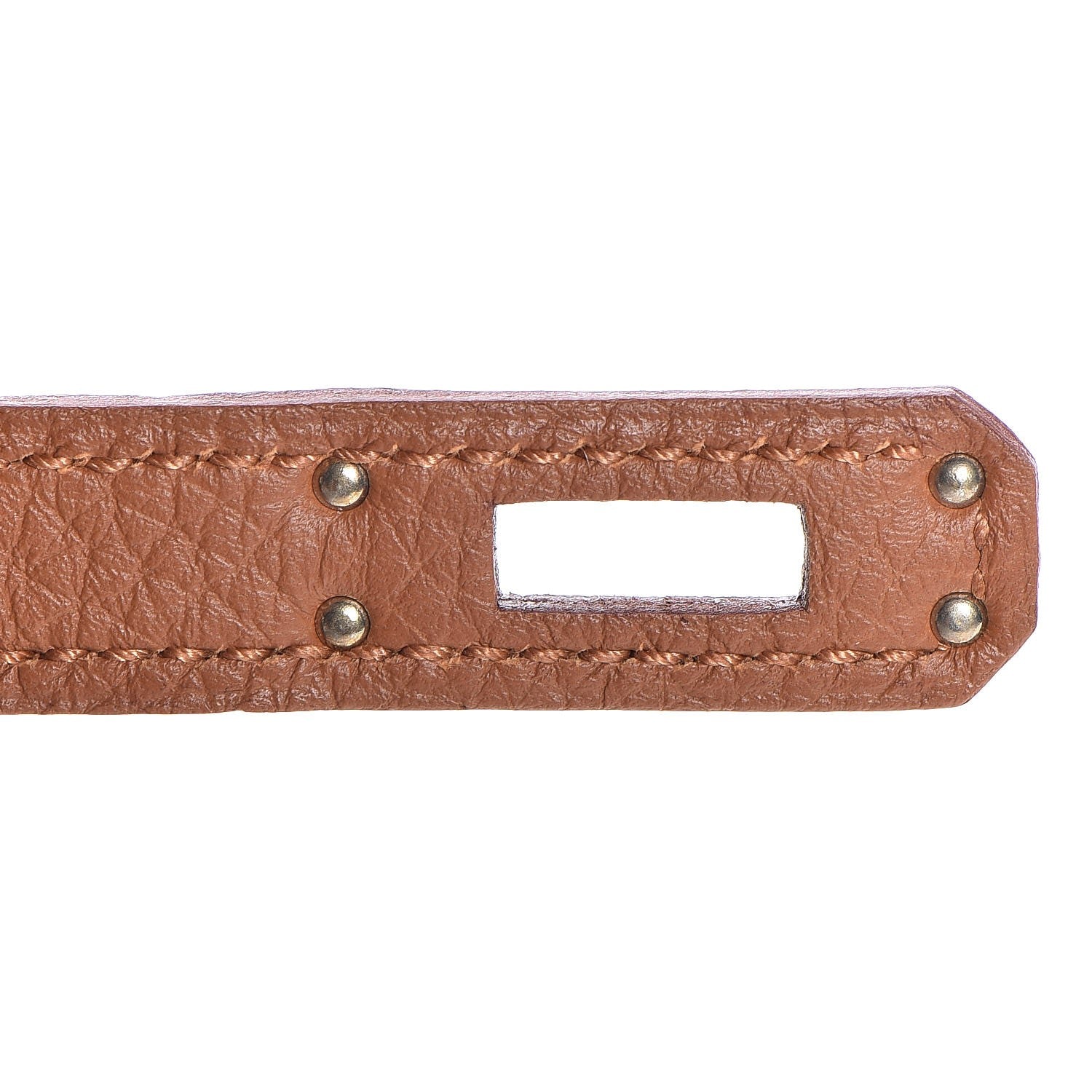 Hermes Togo Swift Officier Birkin 25 Gold Ambre 28 of 35