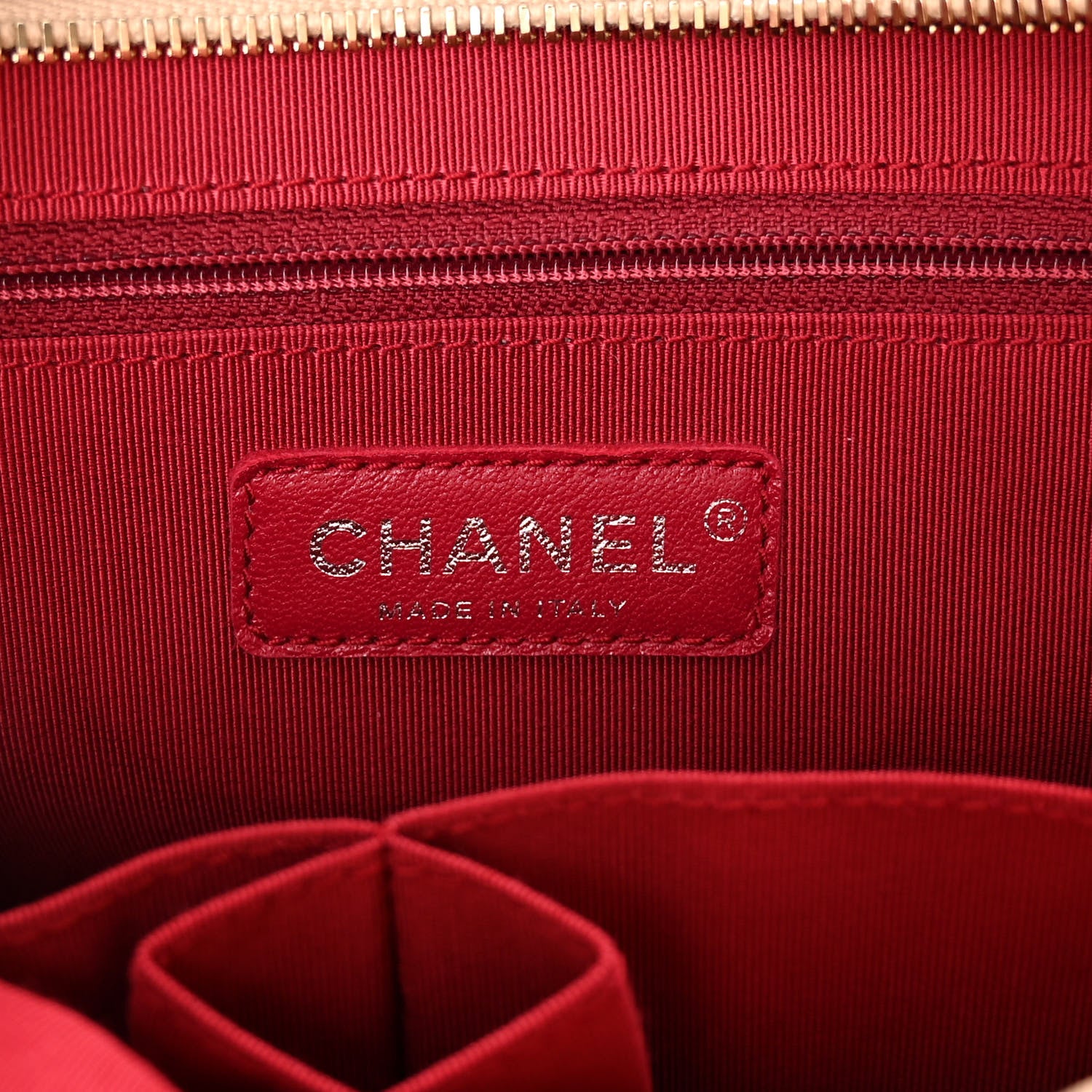 Chanel Aged Calfskin Quilted Medium Gabrielle Hobo Beige Black 6 of 9