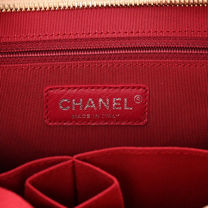 Chanel Aged Calfskin Quilted Medium Gabrielle Hobo Beige Black 6 of 9