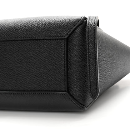 Celine Grained Calfskin Nano Belt Bag Black 9 of 14