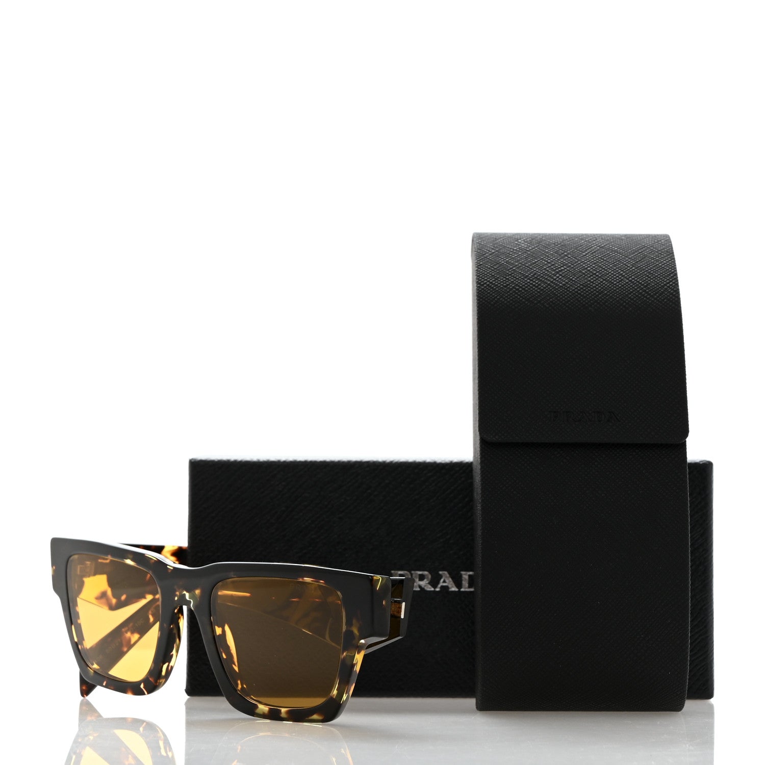 Prada Acetate Sunglasses SPR A06 Tortoise 8 of 8