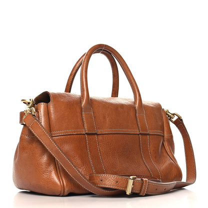 Mulberry Classic Grain Small Bayswater Satchel Oak 2 of 12