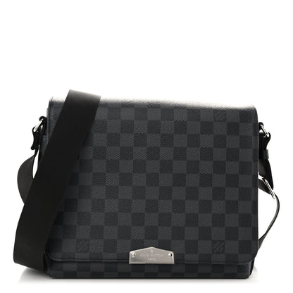 Louis Vuitton Damier Graphite District PM 1 of 10