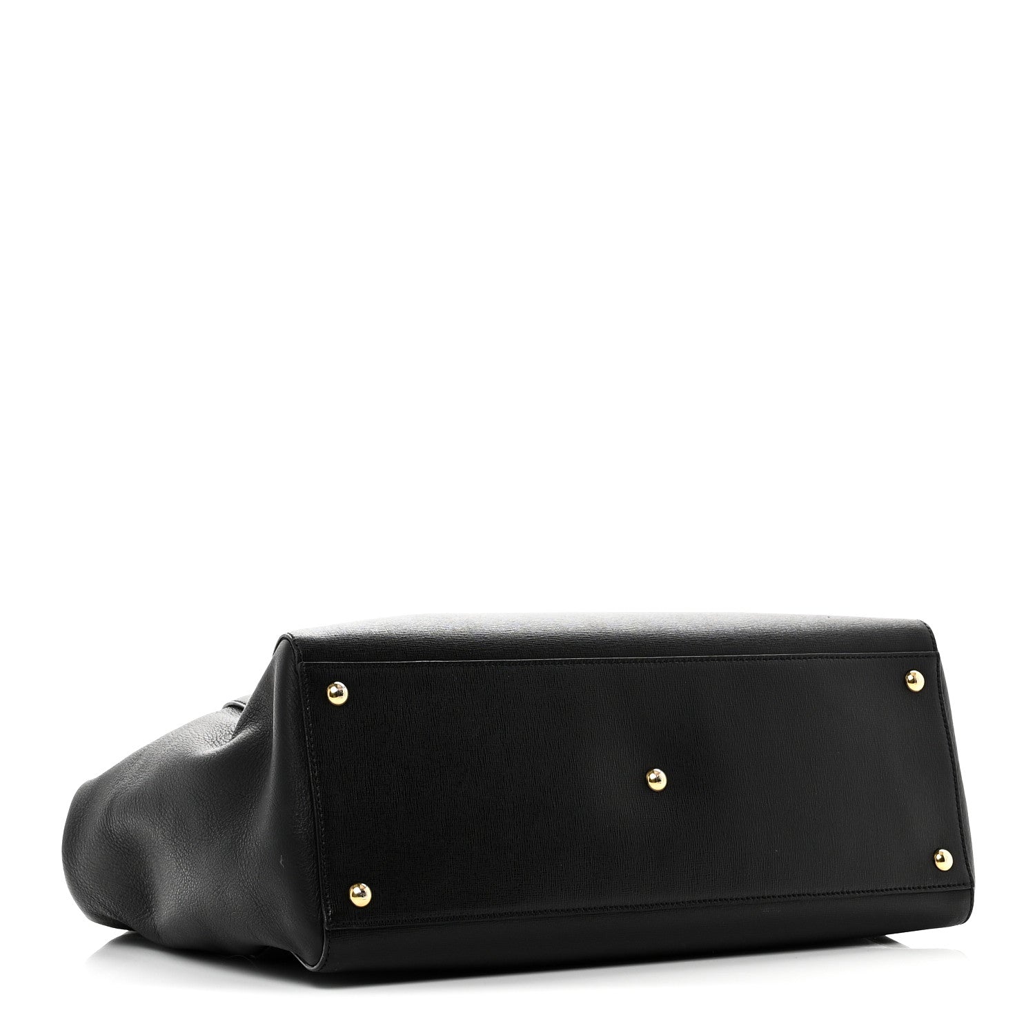 Fendi Vitello Elite Large 2Jours Tote Black 4 of 10