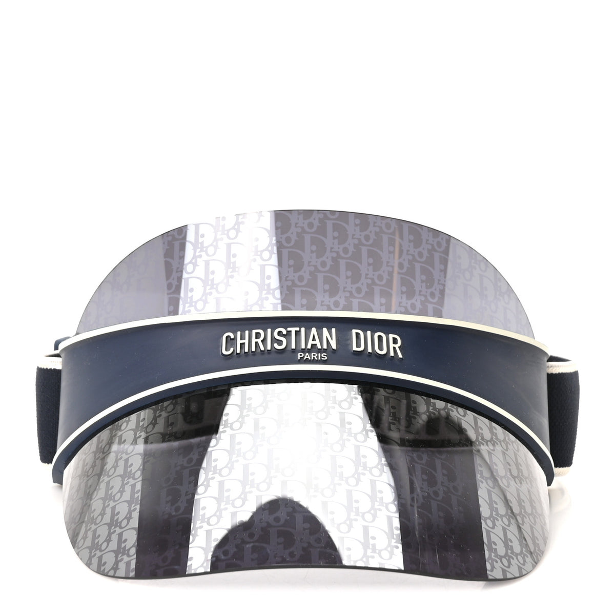Oblique DiorClub V1U Sun Visor Blue