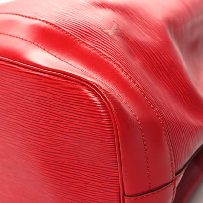 Louis Vuitton Epi Noe Castillan Red 9 of 12