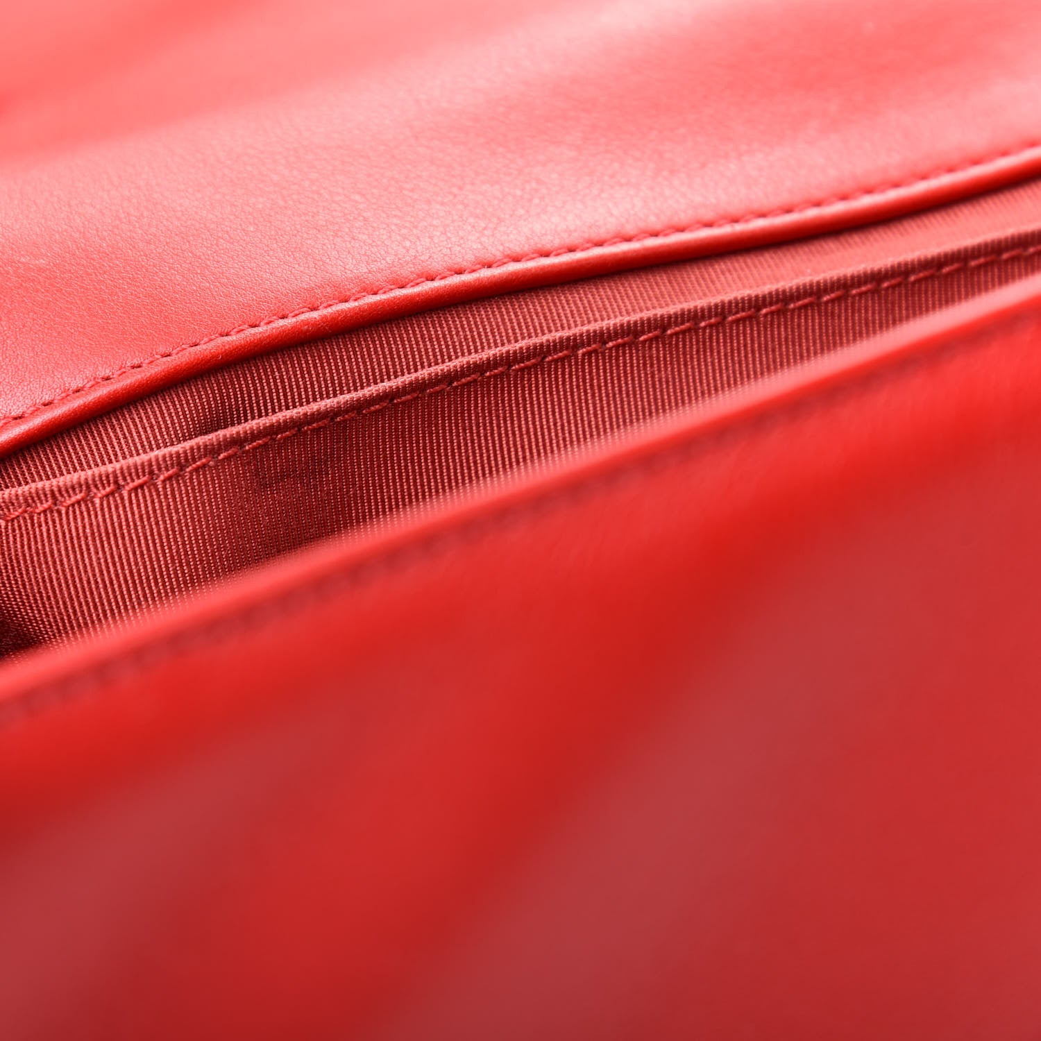 Chanel Lambskin Quilted Medium Boy Flap Red 11 of 15