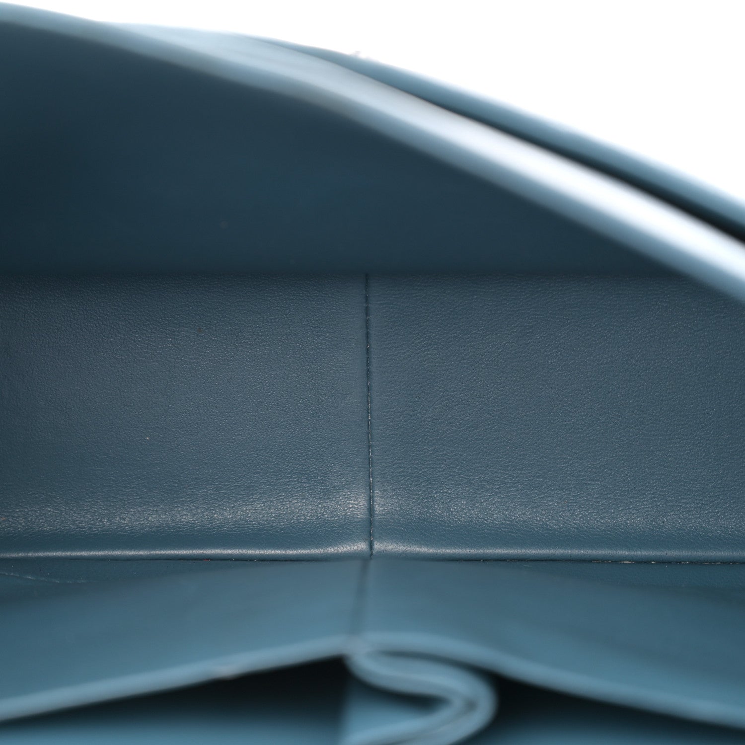 Chanel Caviar Quilted Jumbo Double Flap Blue 5 of 10