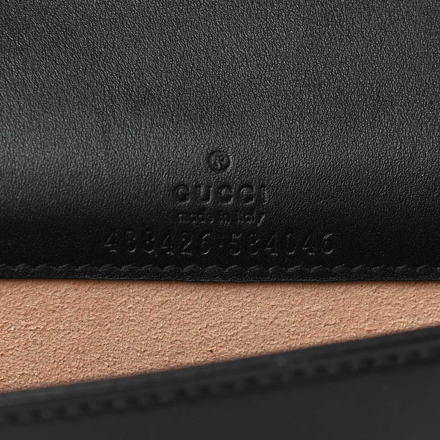 Gucci Calfskin Matelasse GG Marmont Mini Bag Black 6 of 8