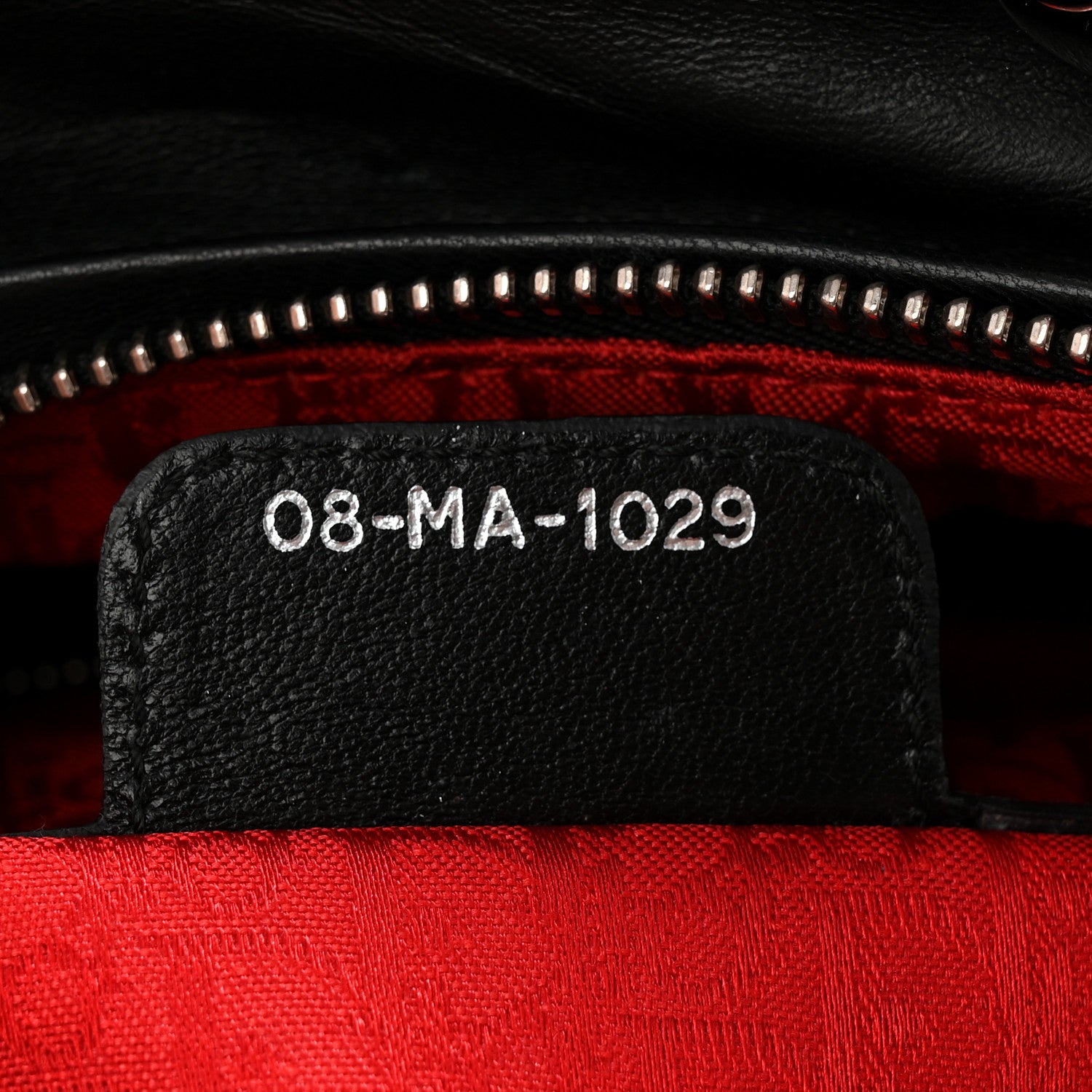 Christian Dior Lambskin Cannage Large Lady Dior Black 1866633