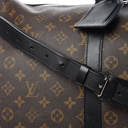 Louis Vuitton Monogram Macassar Keepall Bandouliere 55 21 of 22