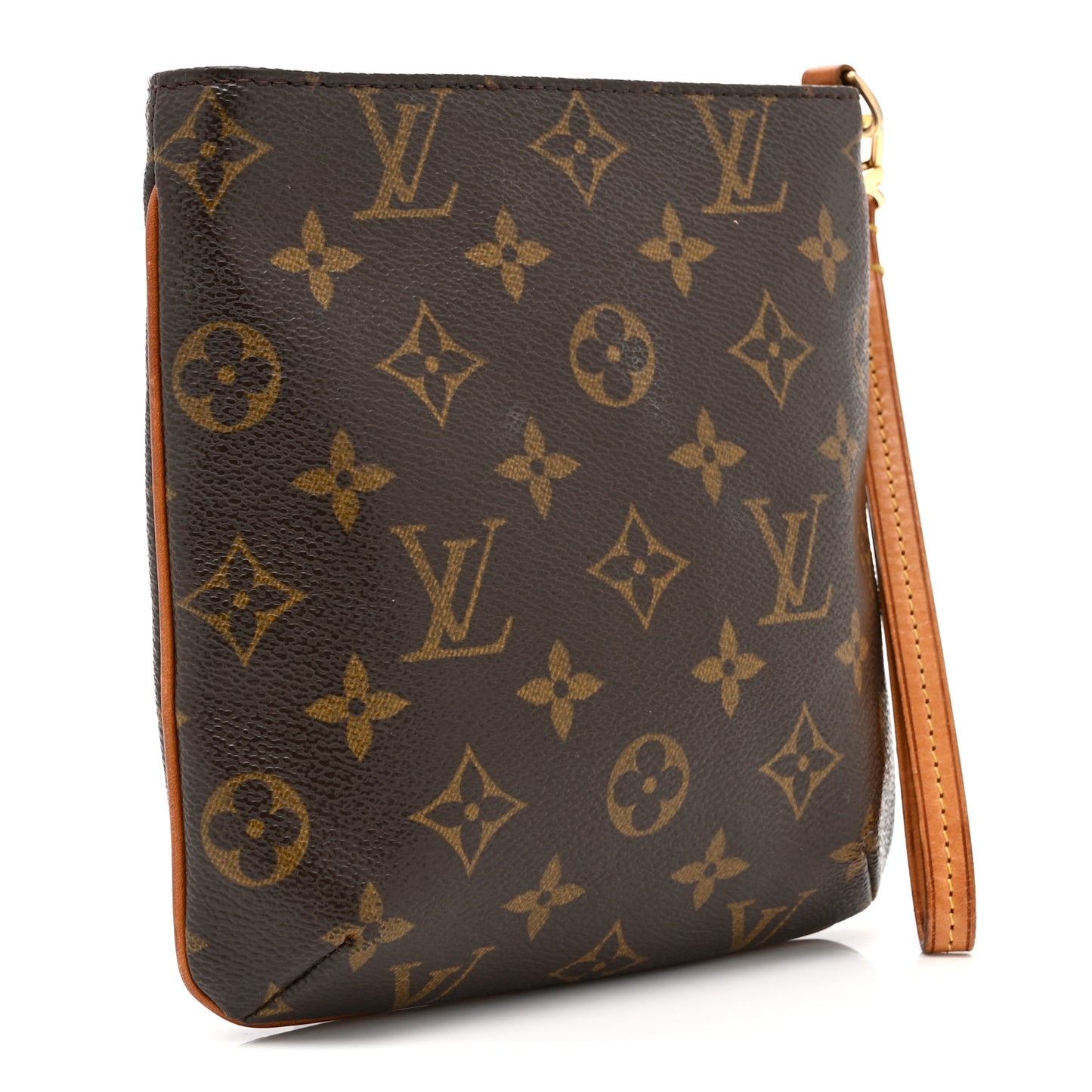 Monogram Partition Wristlet