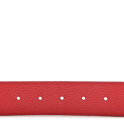 Gucci Calfskin 1973 Reversible Belt 75 30 Black Red 5 of 6