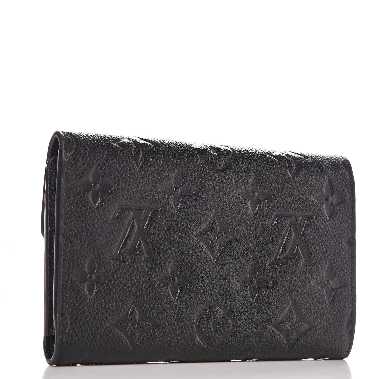 Louis Vuitton Empreinte Compact Curieuse Wallet Black 3 of 7