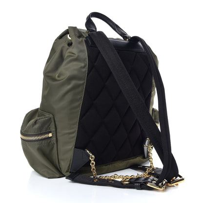 Burberry Nylon Medium Rucksack Backpack Green 3 of 9