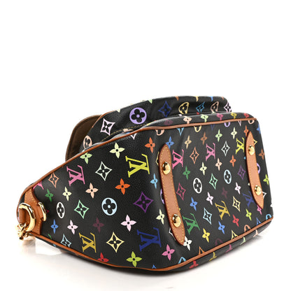 Louis Vuitton Monogram Multicolor Rita Black 4 of 10