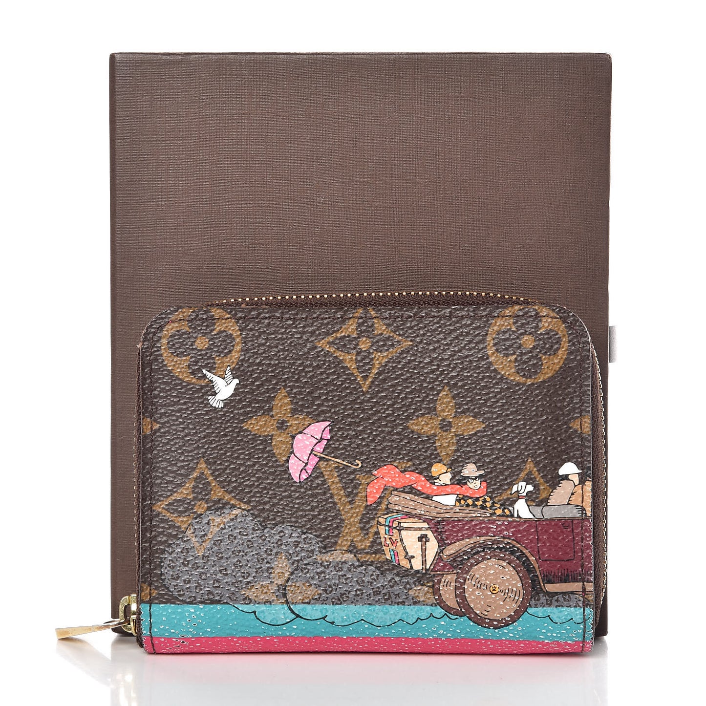 Monogram 2015 Christmas Animation Zippy Coin Purse
