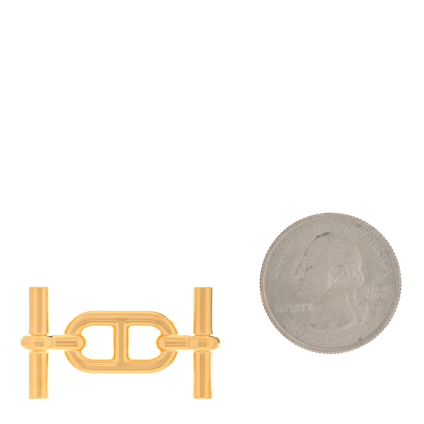 Permabrass 13mm Ancre Belt Buckle