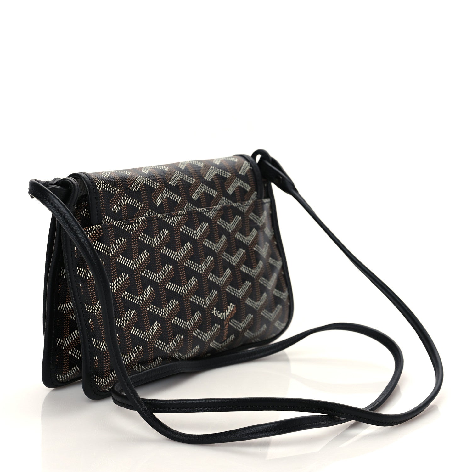 Goyard Goyardine Plumet Wallet Clutch Black 3 of 9