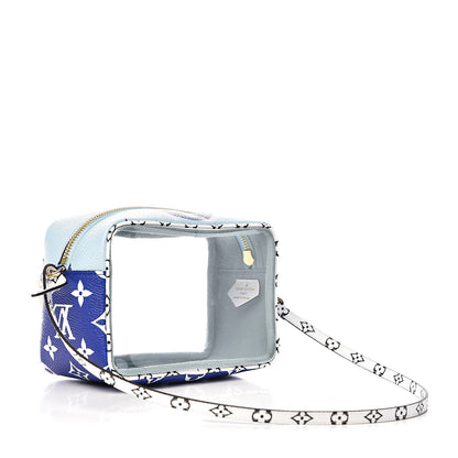 Louis Vuitton Monogram Giant Hawaii Beach Pouch Blue 3 of 10
