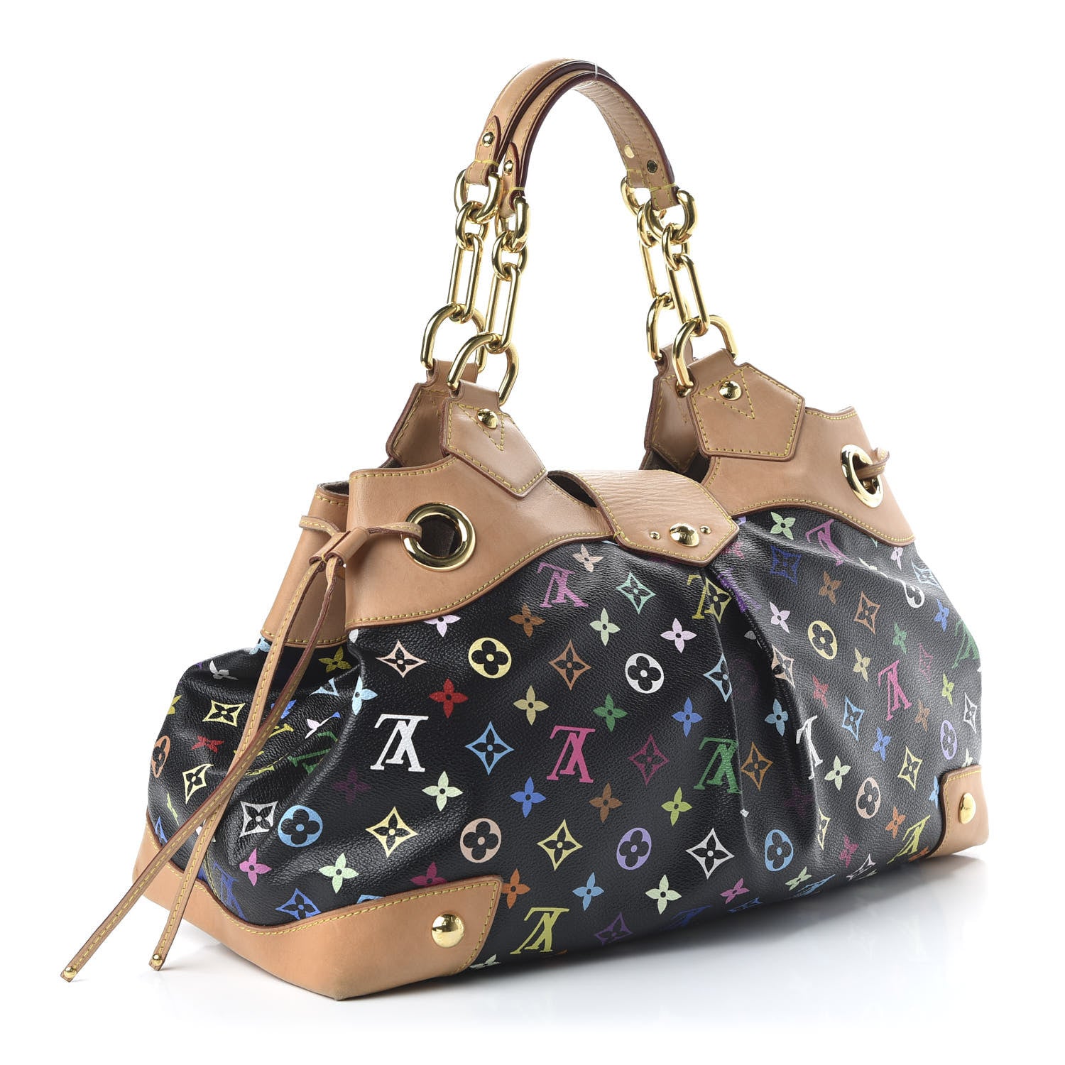 Louis Vuitton Monogram Multicolor Ursula Black 2 of 8