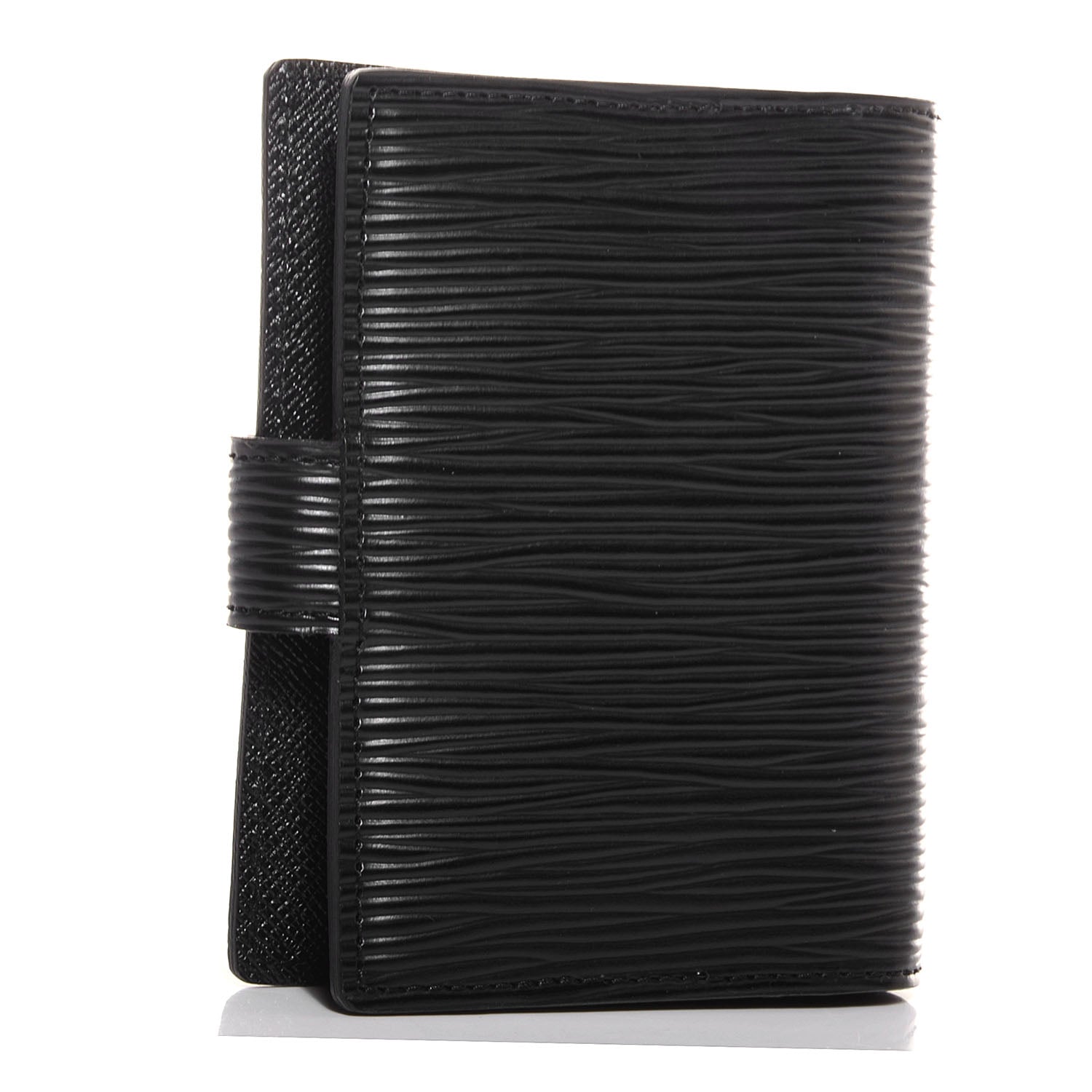 Louis Vuitton Epi Mini Agenda Cover Black 3 of 7