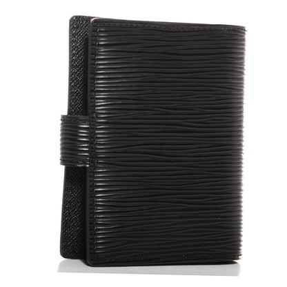 Louis Vuitton Epi Mini Agenda Cover Black 3 of 7