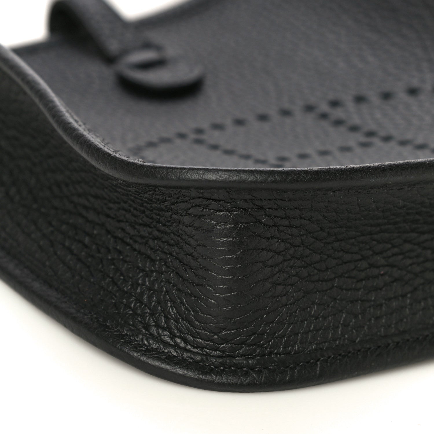 Hermes Taurillon Clemence Evelyne TPM Black 8 of 10
