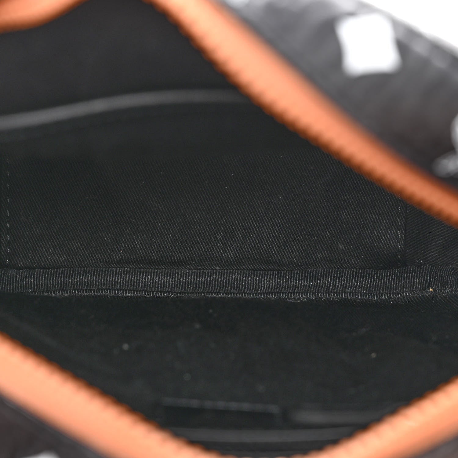 MCM Visetos Camera Crossbody Bag Black Cognac 5 of 9
