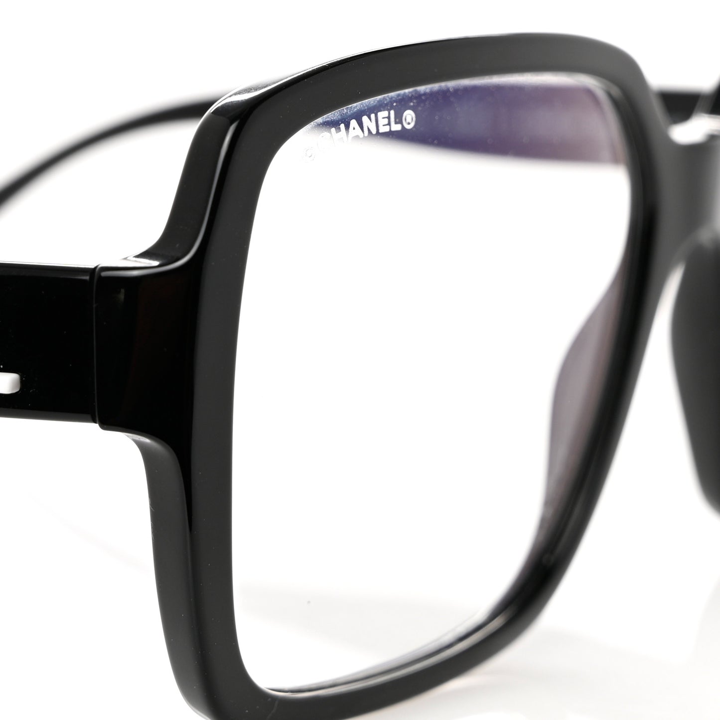 Acetate Square Eyeglasses 5408-S Black