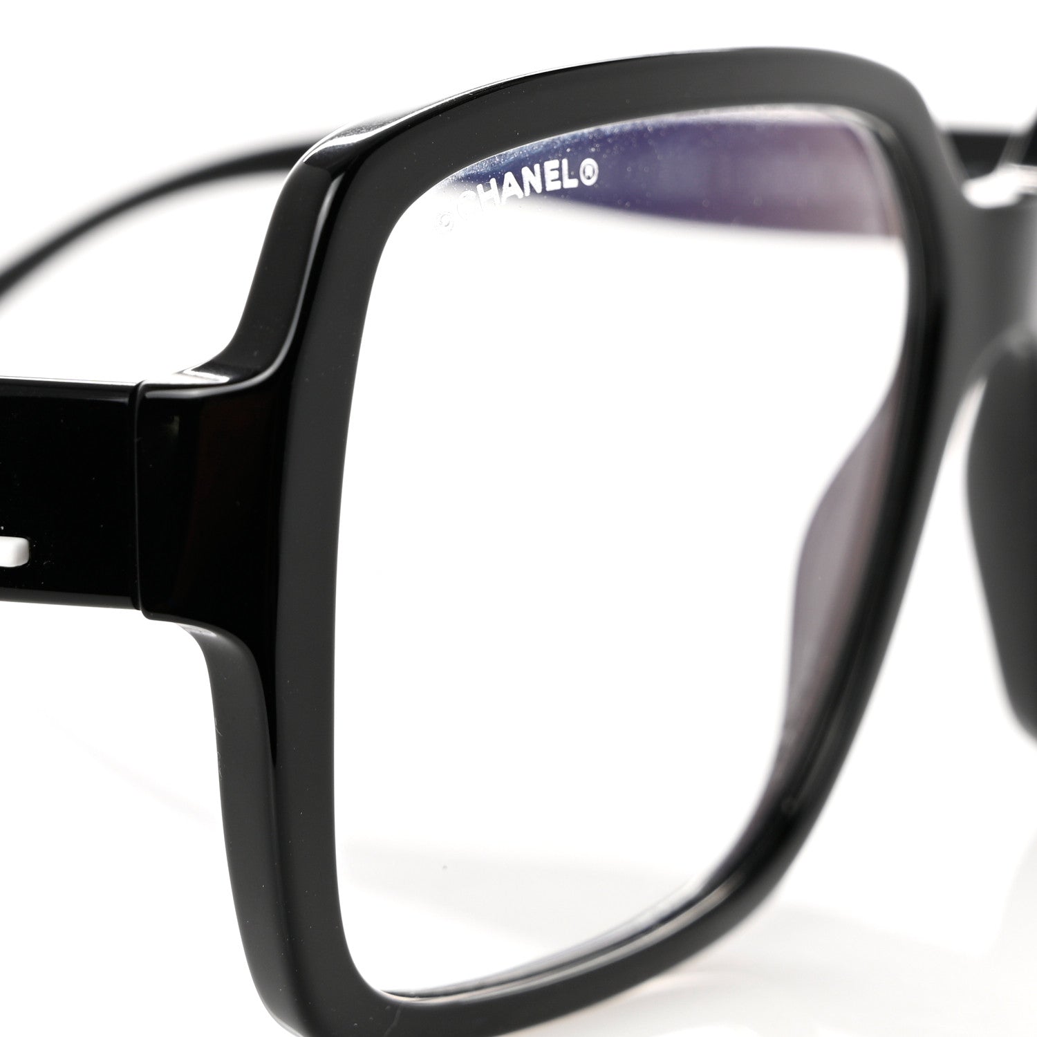 Chanel Acetate Square Eyeglasses 5408-S Black 7 of 8