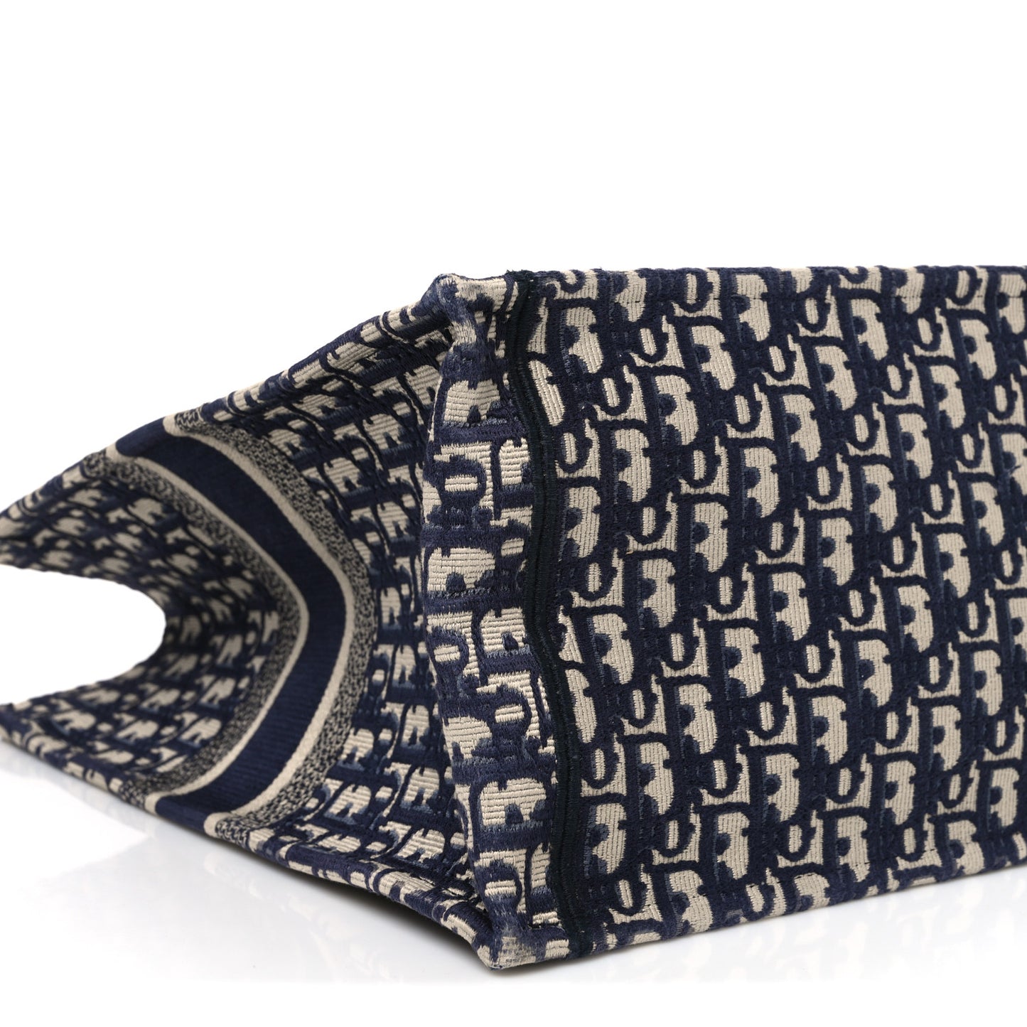 Oblique Large Book Tote Blue Multicolor