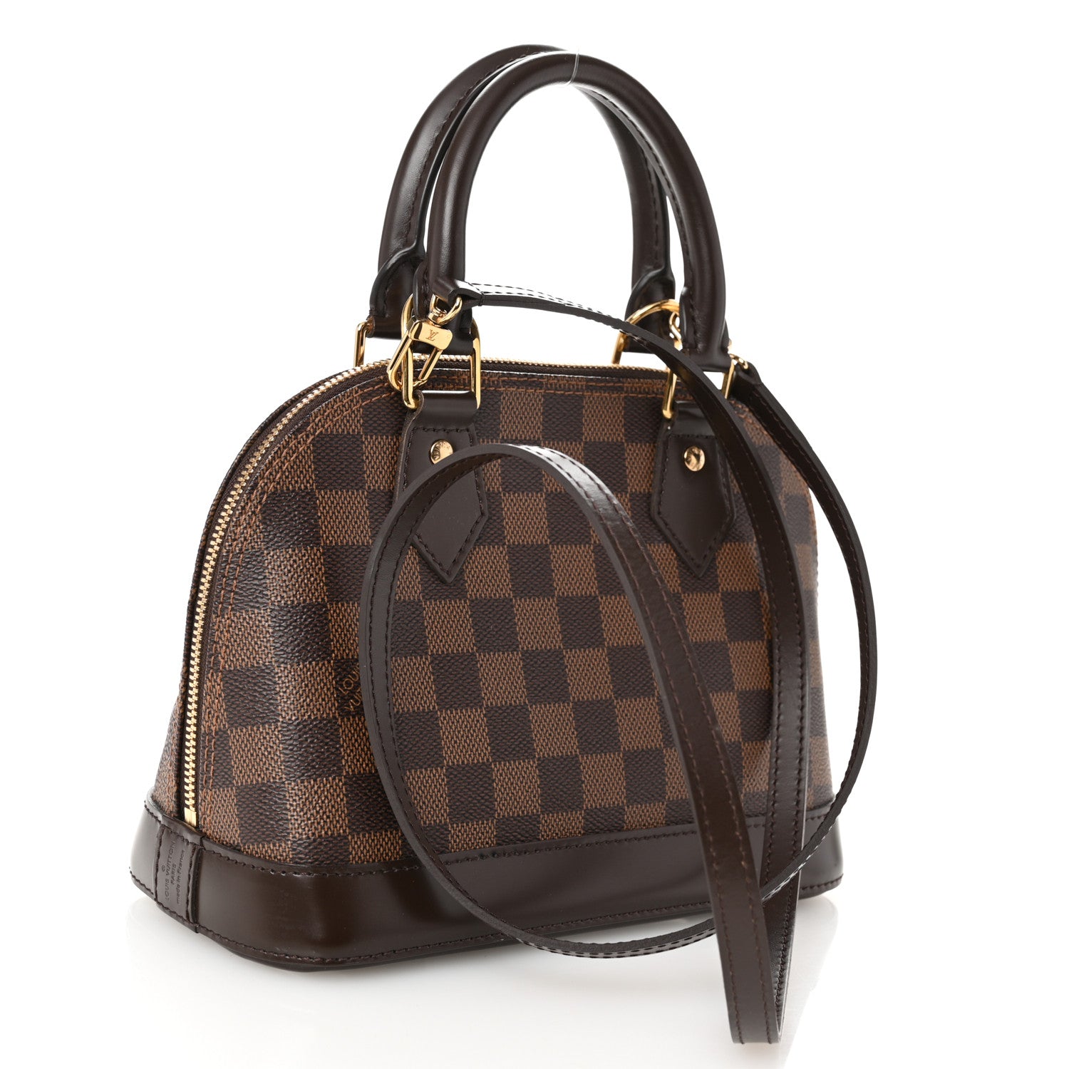 Louis Vuitton Damier Ebene Alma BB 3 of 9