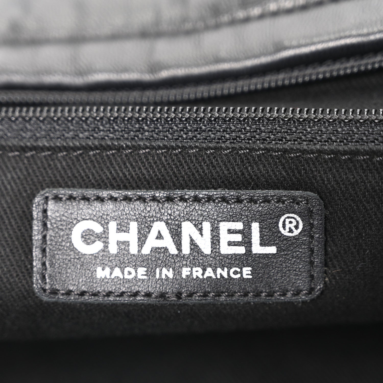 Chanel Lambskin Cells Accordion Tote Black 6 of 10