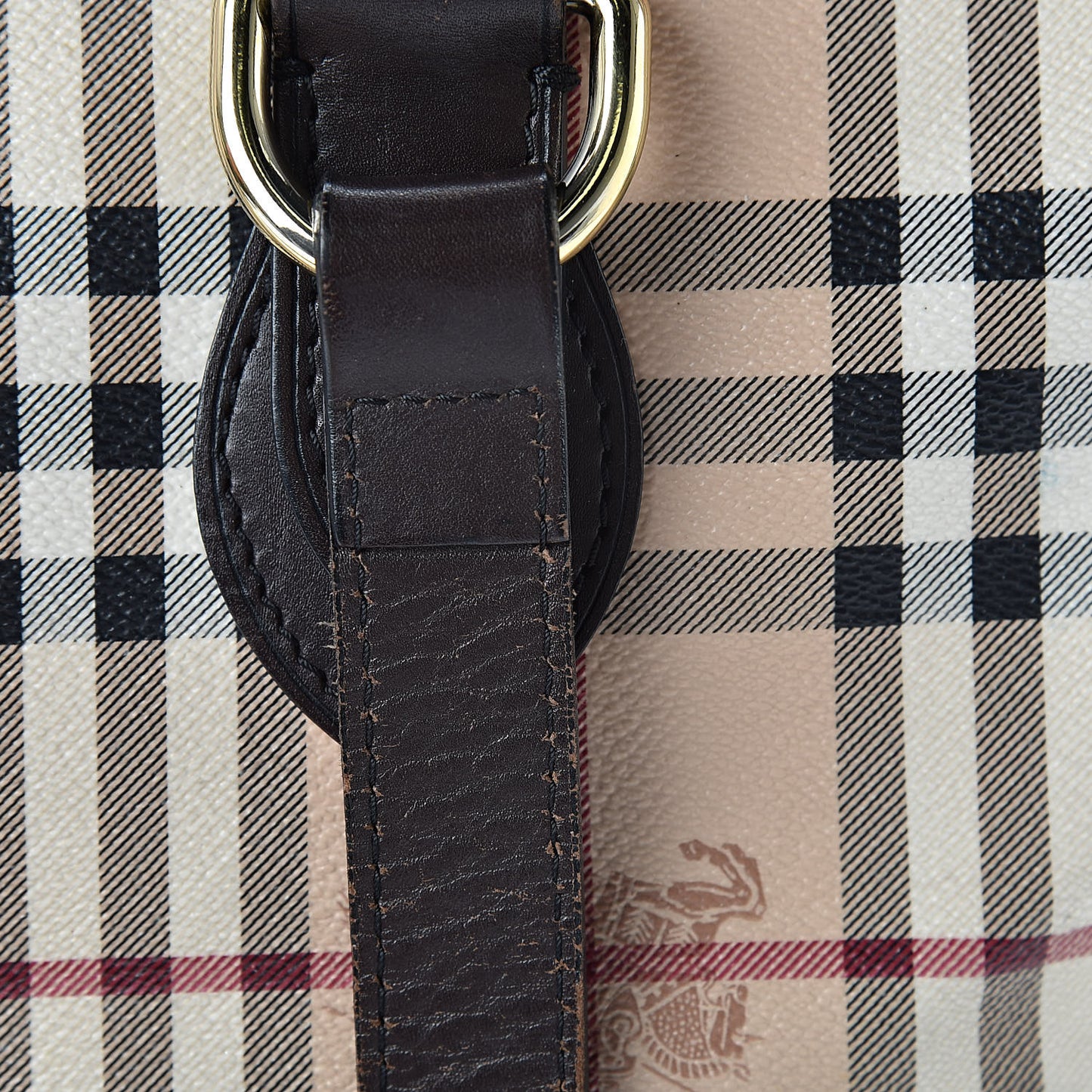 Haymarket Check Medium Regent Tote Chocolate