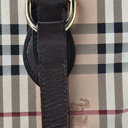 Burberry Haymarket Check Medium Regent Tote Chocolate 16 of 20