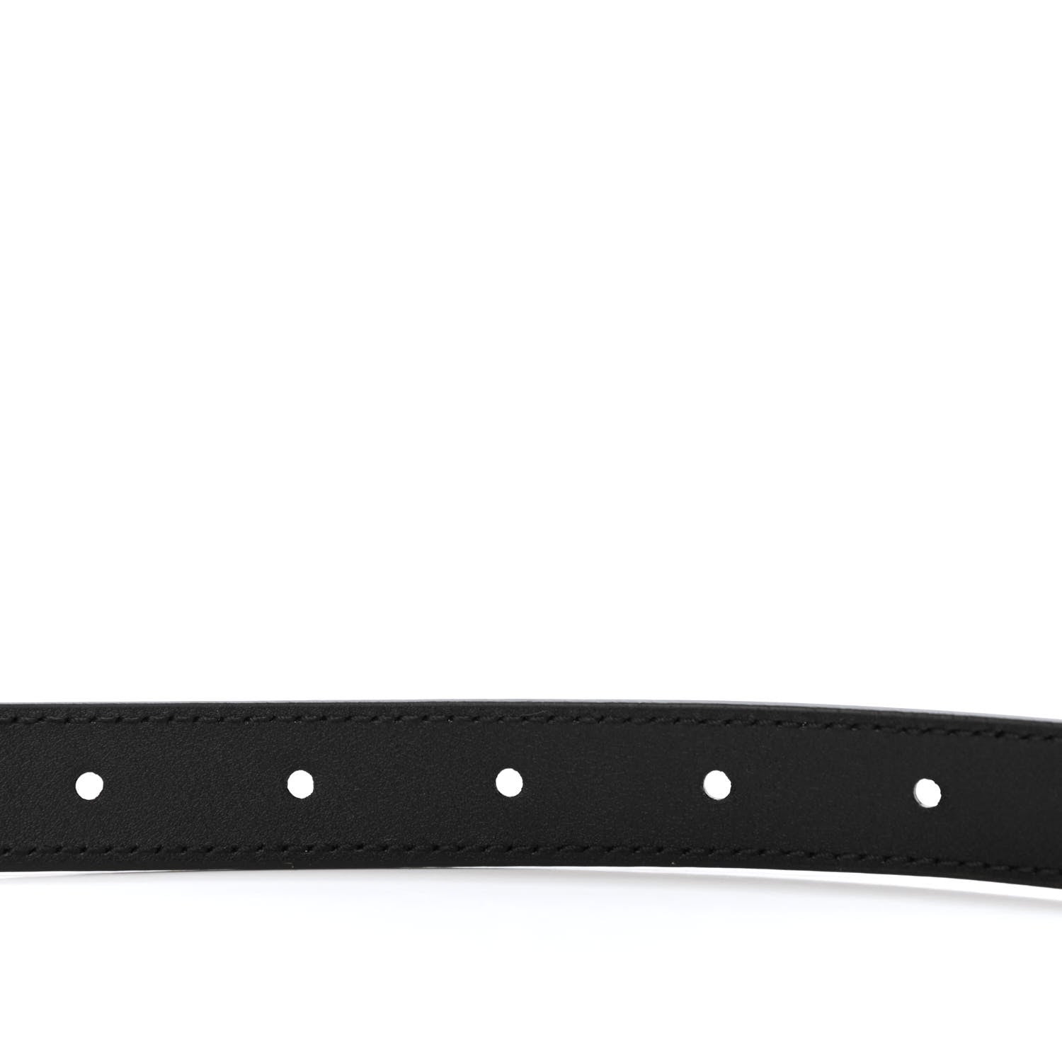 Gucci Calfskin Double G 20mm Belt 85 34 Black 4 of 5