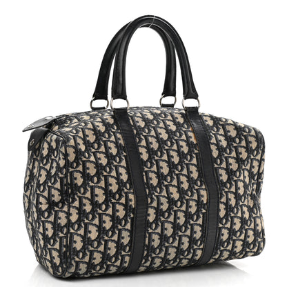 Christian Dior Monogram Boston Navy Blue 2 of 12