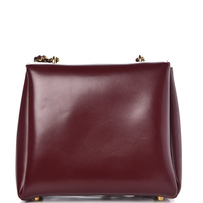 Marc Jacobs Calfskin St. Marc Shoulder Bag Burgundy 9 of 9