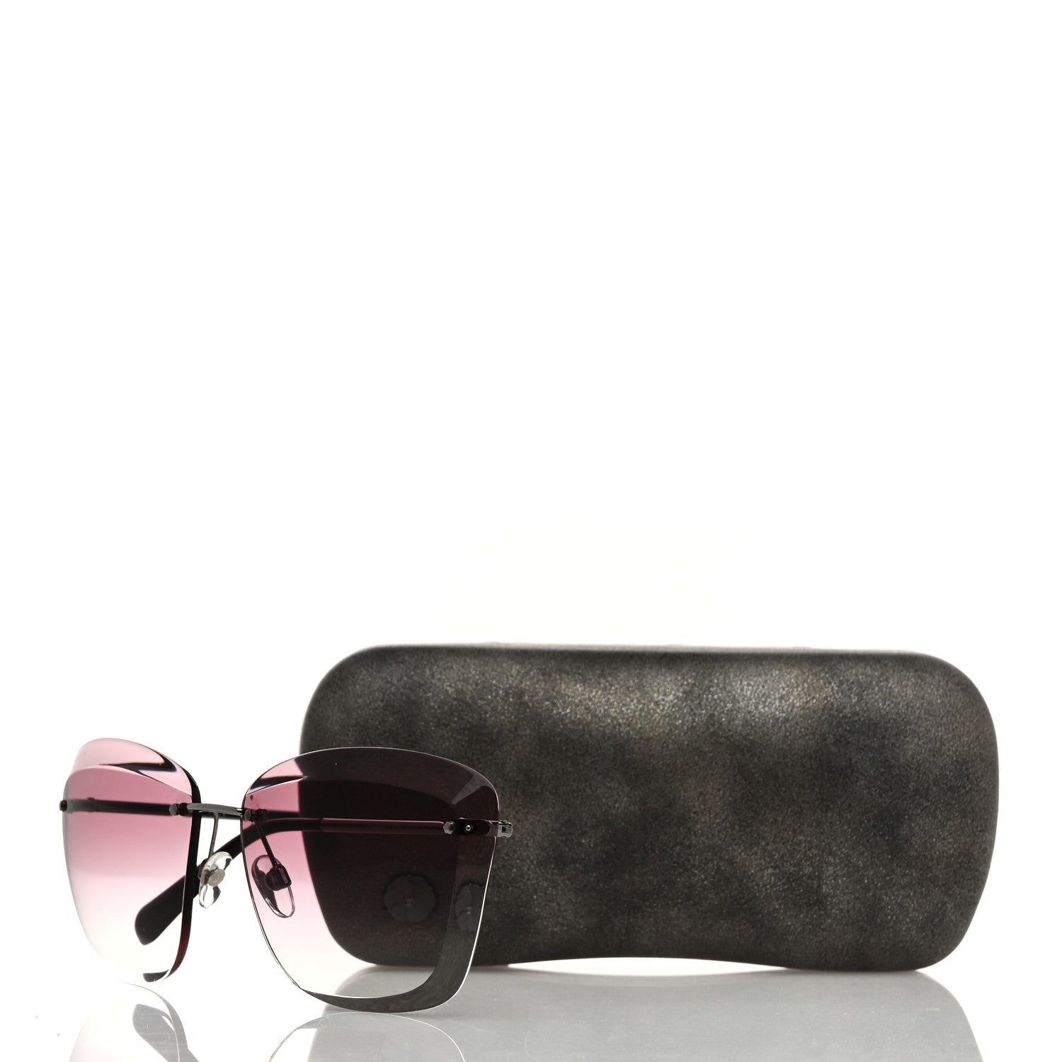 Chanel Butterfly Spring Sunglasses 4221 Dark Silver Purple 8 of 8