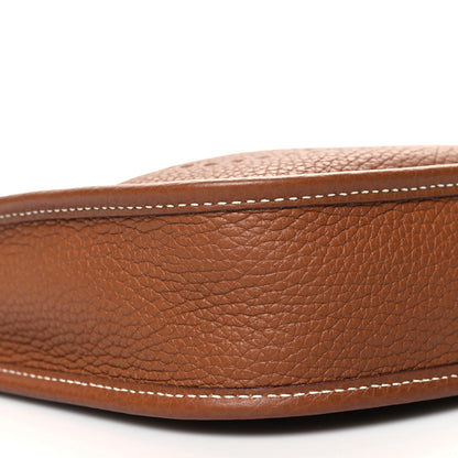 Hermes Taurillon Clemence Evelyne TPM Gold 9 of 10
