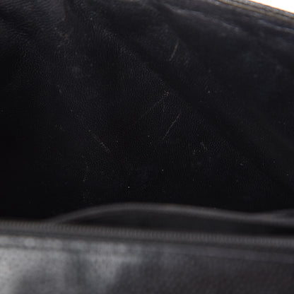 Chanel Caviar Quilted Jumbo Single Flap Black 9 of 15