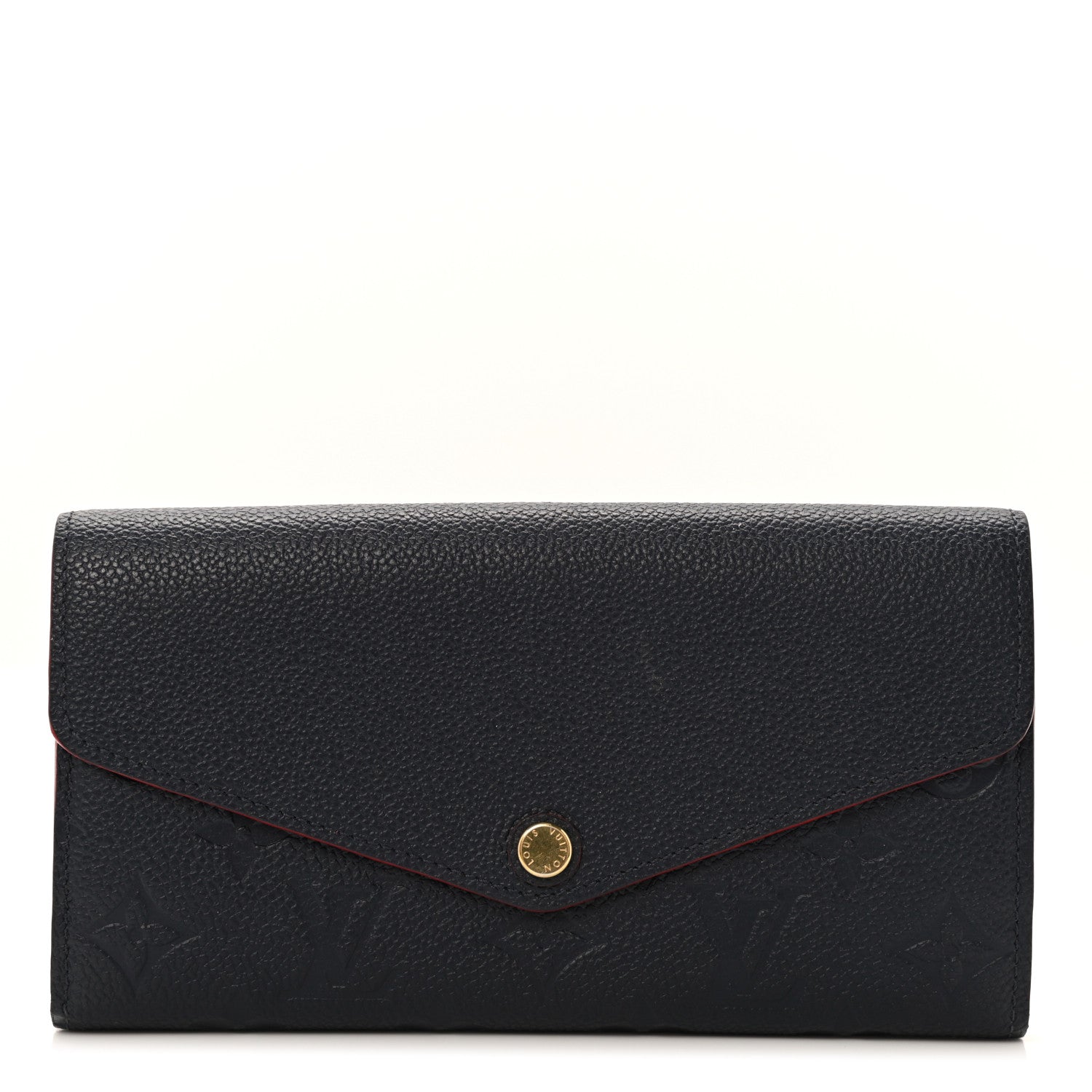 Louis Vuitton Empreinte Sarah Wallet NM Marine Rouge 1 of 7