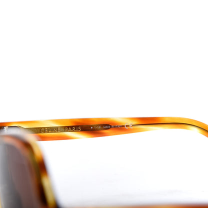 Celine Acetate Butterfly Sunglasses CL40064I Havana 5 of 6