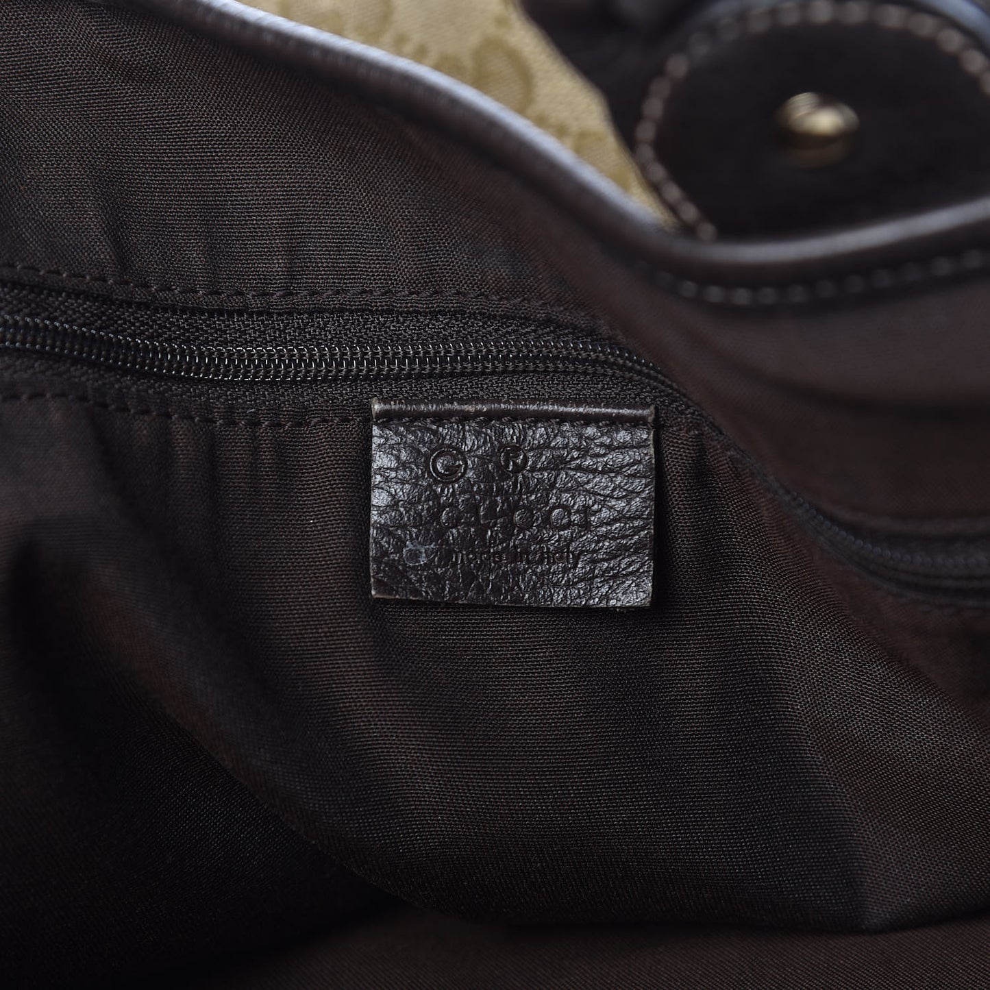 Monogram Small Pelham Shoulder Bag Dark Brown