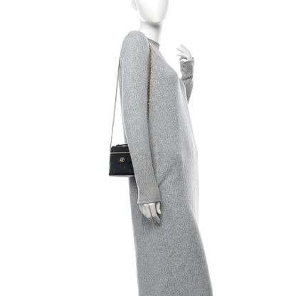 Gucci Calfskin GG Matelasse Mini Top Handle Bag Black 2 of 10