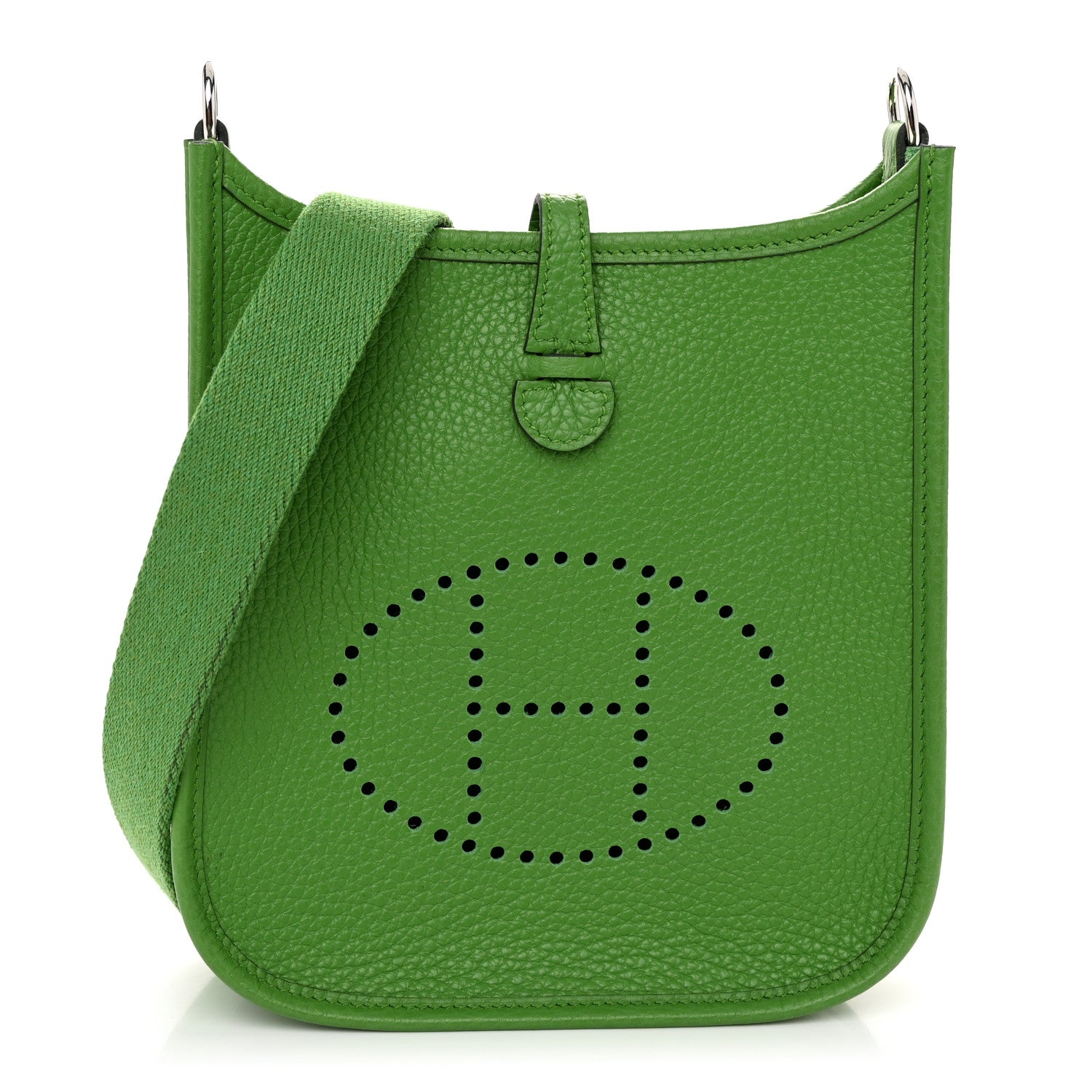 Hermes Taurillon Maurice Evelyne TPM Vert Yucca 1 of 10