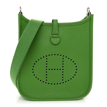 Hermes Taurillon Maurice Evelyne TPM Vert Yucca 1 of 10