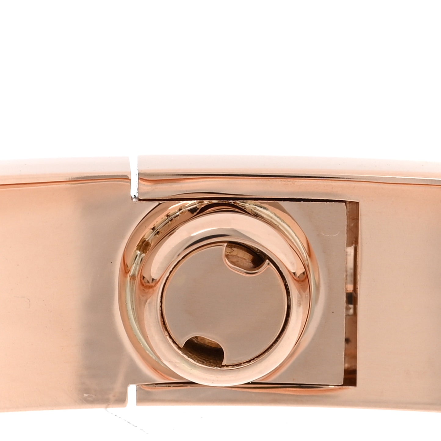 18K Pink Gold LOVE Bracelet 17
